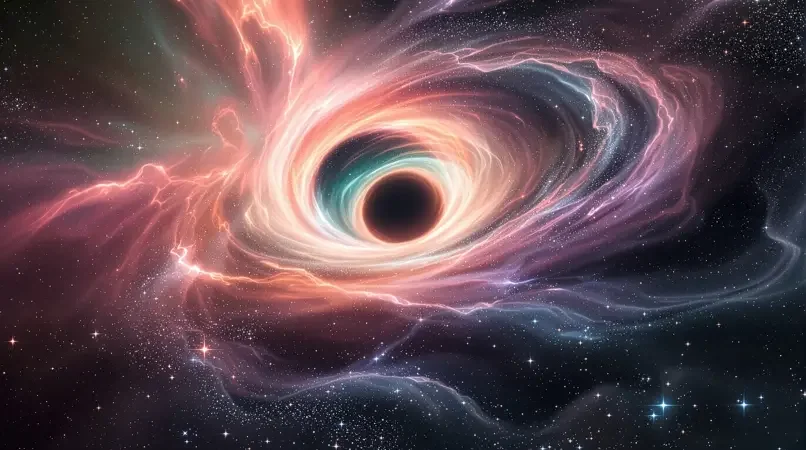 一分钟了解黑洞：宇宙最神秘的天体 - 做暧视频知识科普内容封面